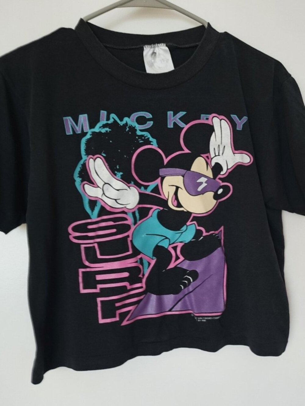 The Walt Disney Company Vintage Cropped Tee, Women's Size S